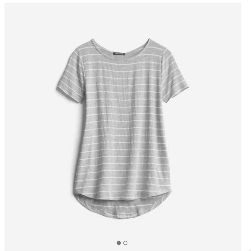 Pink Clover Striped Shirt (Stitch Fix)